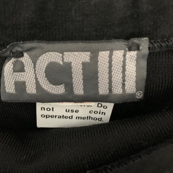 Vintage Black Velvet Skirt - Picture 2 of 4